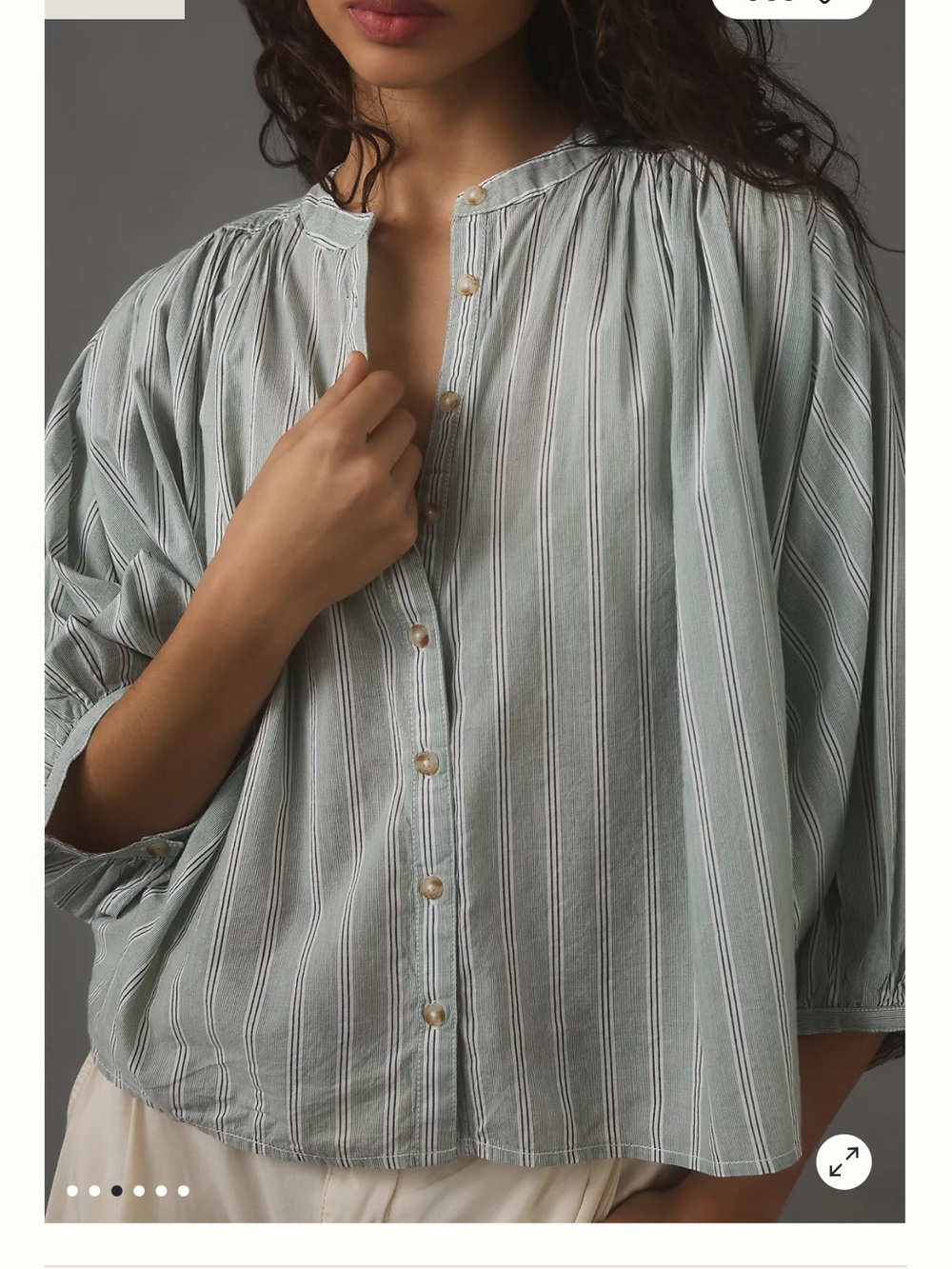 The Sidney Batwing Blouse by Pilcro: Shrunken Edition
